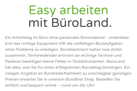 B&uuml;robedarf 